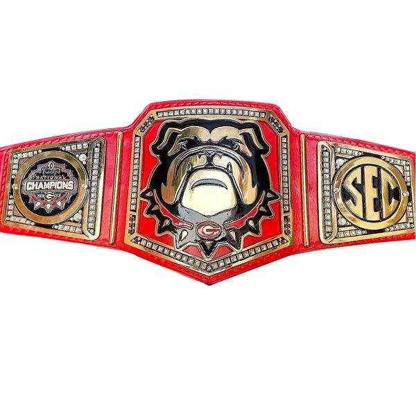 Georgia Bulldog National Customized Championship Belt - 1 | Dash Racegear