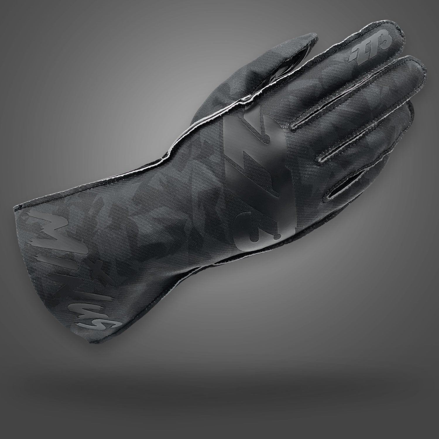 CAMO V3 - NERO Black/Black - Glove | DASH RACEGEAR
