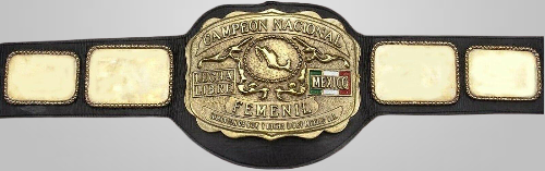 Campeon Nacional LUCHA LIBRE Mexico Comision Femenil National Champion Belt - image 1 | DASH RACEGEAR