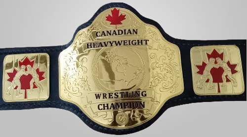 Canadian Heavyweight Wrestling Champion Belt Mid Atlantic - image 1 | DASH RACEGEAR