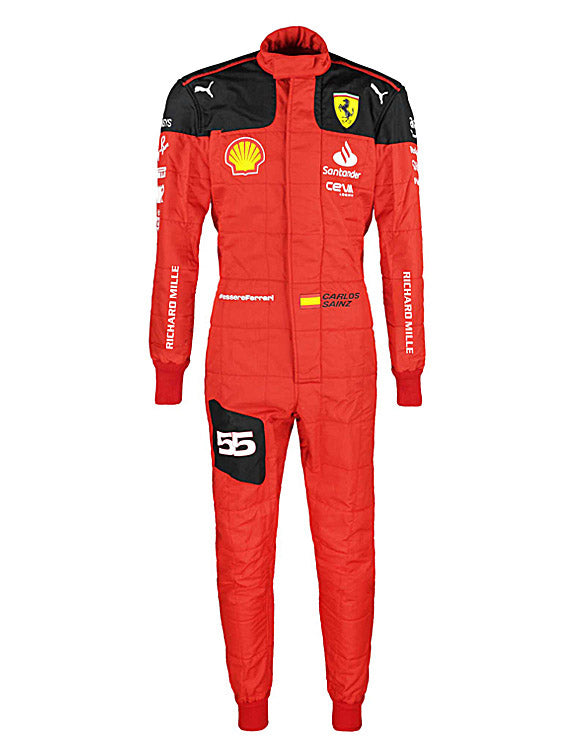 2023 Carlos Sainz Ferrari F1 Race Suit REPLICA Dash Racegear product image 8