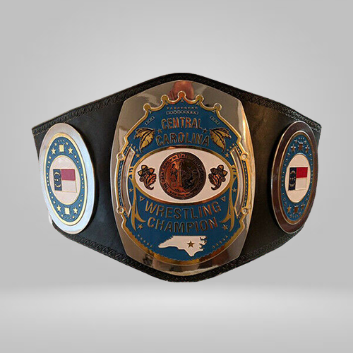 Central Carolina Heavyweight Wrestling Champion Belt Great Seal State NWA AWA - image 1 | DASH RACEGEAR