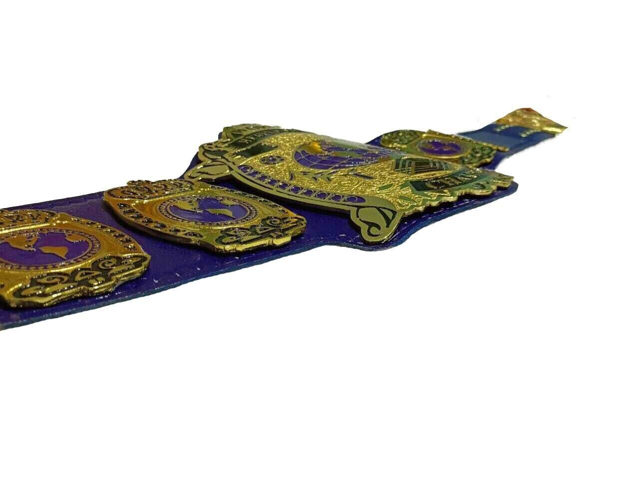 World Heavyweight Wrestling Championship Inspired Title Belt Adult Size - 2 | Dash Racegear