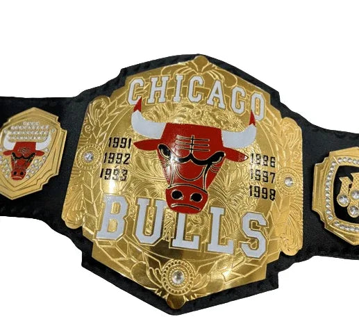 Chicago Bulls Basket Ball Championship Belt Adult Size 2mm Brass - 1 | Dash Racegear