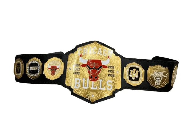 Chicago Bulls Basket Ball Championship Belt Adult Size 2mm Brass - 2 | Dash Racegear