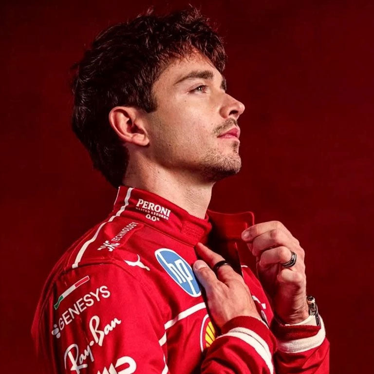 2025 Charles Leclerc Ferrari F1 Replica Race Suit Dash Racegear product image 2