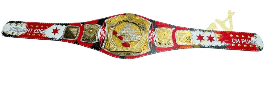 WWE CM Punk Spinner Wrestling Heavyweight Championship Title Belt - 3 | Dash Racegear