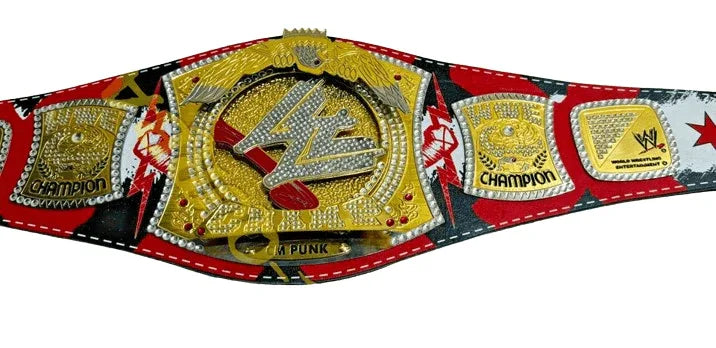 WWE CM Punk Spinner Wrestling Heavyweight Championship Title Belt - 5 | Dash Racegear