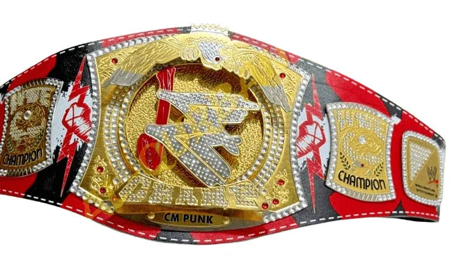 WWE CM Punk Spinner Wrestling Heavyweight Championship Title Belt - 8 | Dash Racegear