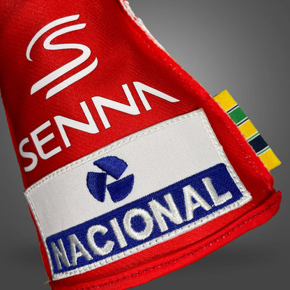 -273 x AYRTON SENNA Red - Glove | DASH RACEGEAR