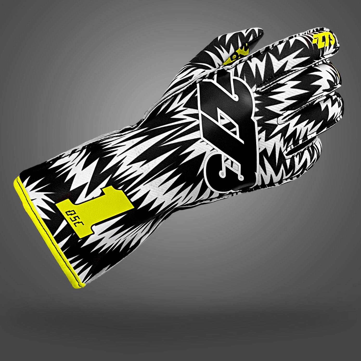 -273 x DSC Limited Edition Black/White - Glove | DASH RACEGEAR