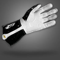DRIP - Black/White/Gold Asymmetric - Glove | DASH RACEGEAR