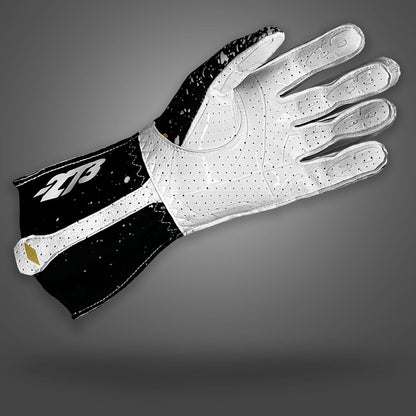 DRIP - Black/White/Gold Asymmetric - Glove | DASH RACEGEAR