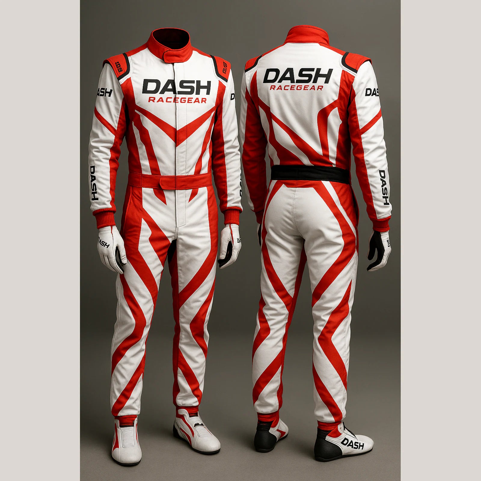Crimson Velocity Halloween Race Suit by Dash Racegear, product gallery view 3 of 4