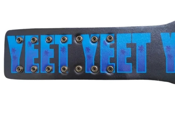 Custom YEET Jey Uso Championship Title Belt - 10 | Dash Racegear