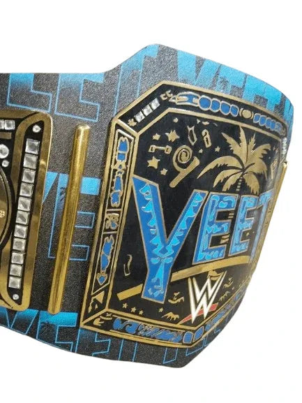 Custom YEET Jey Uso Championship Title Belt - 7 | Dash Racegear