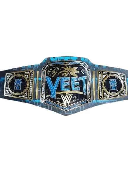 Custom YEET Jey Uso Championship Title Belt - 5 | Dash Racegear