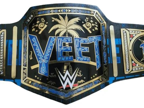 Custom YEET Jey Uso Championship Title Belt - 2 | Dash Racegear