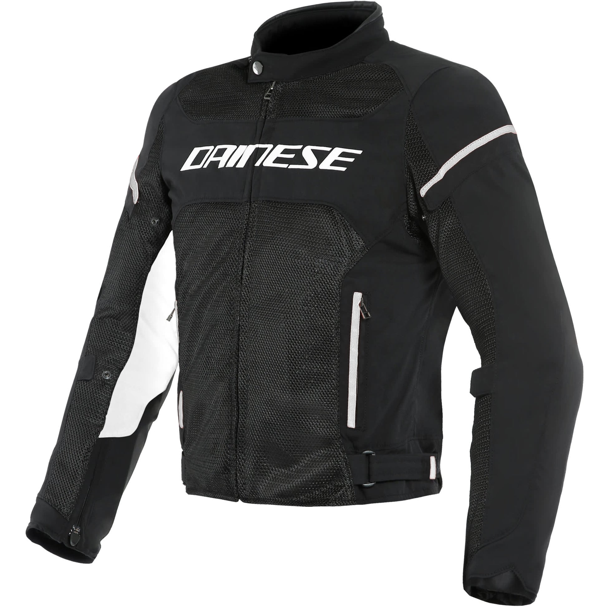 Dainese Air Frame D1 Textile Jacket - Black / Black / White by Dainese - clearance motorcycle jacket