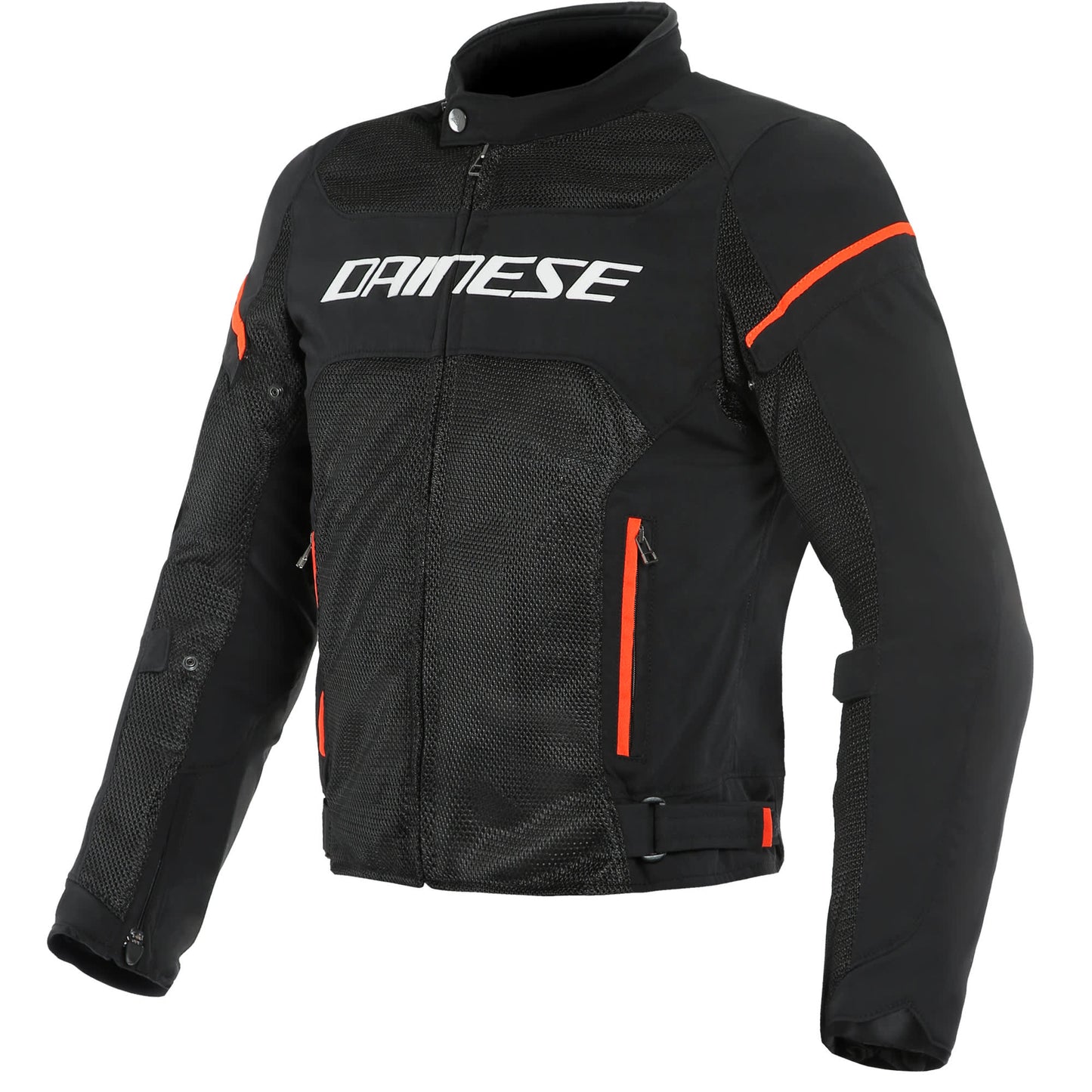 Dainese Air Frame D1 Textile Jacket - Black / White / Fluo Red by Dainese - clearance motorcycle jacket