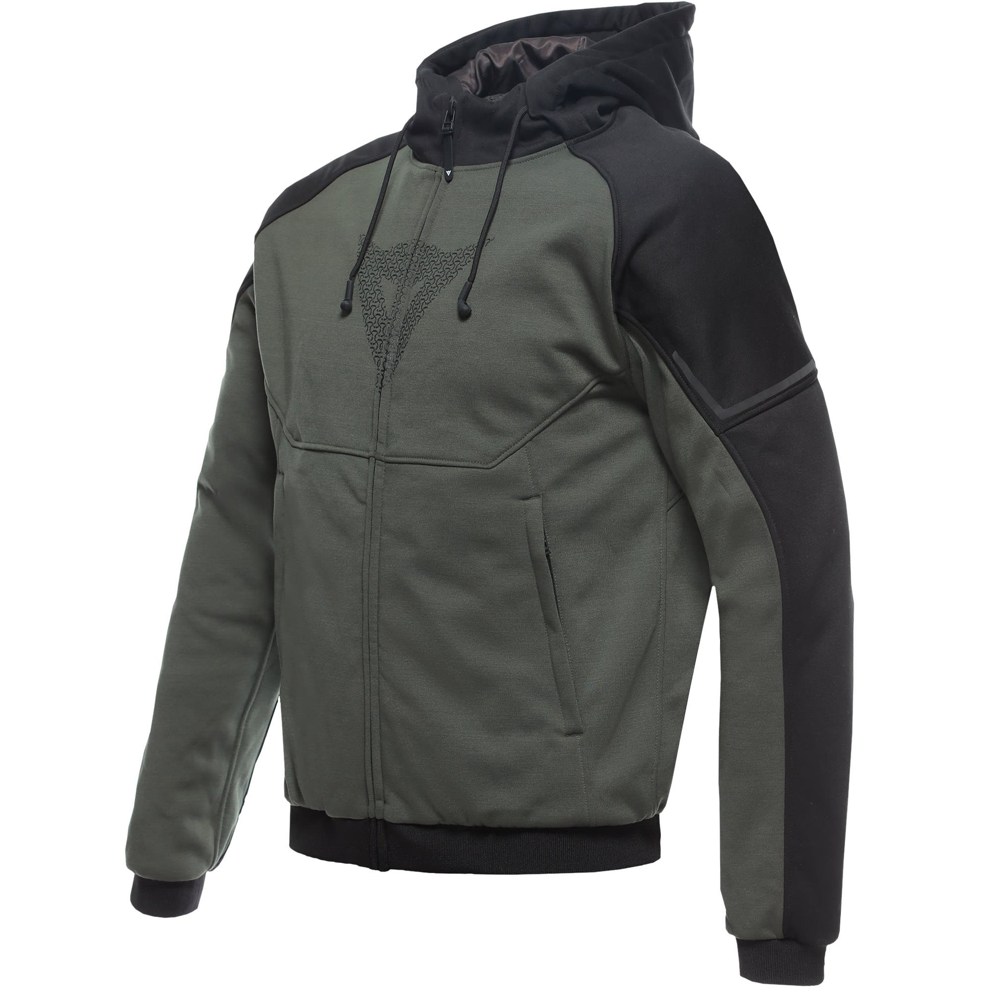 Dainese Daemon-X Safety Hoodie - Green / Black by Dainese - clearance motorcycle jacket