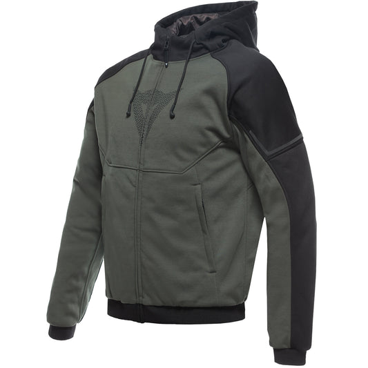 Dainese Daemon-X Safety Hoodie - Green / Black by Dainese - clearance motorcycle jacket