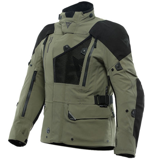 Dainese Hekla Absoluteshell Pro 20K Textile Jacket - Army Green / Black by Dainese - clearance motorcycle jacket