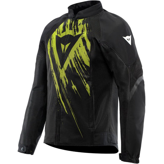 Dainese Herosphere Textile Jacket - Black / Fluo Yellow / Tarmac by Dainese - clearance motorcycle jacket