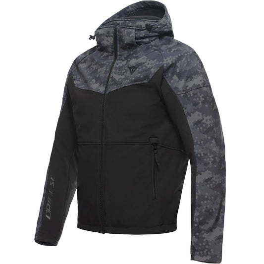 Dainese Ignite Textile Jacket - Black / Camo-Grey by Dainese - clearance motorcycle jacket