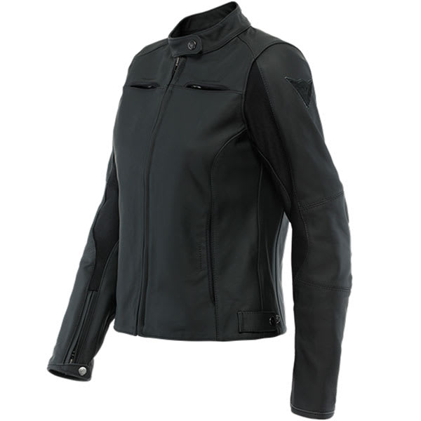 Dainese Ladies Razon 2 Leather Jacket - Black by Dainese - clearance motorcycle jacket
