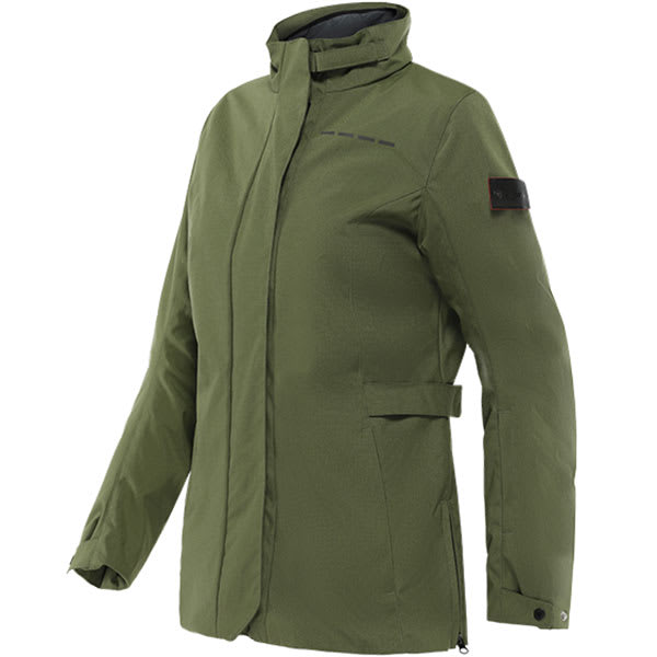 Dainese Ladies Toledo D-Dry Textile Jacket - Bronze Green by Dainese - clearance motorcycle jacket