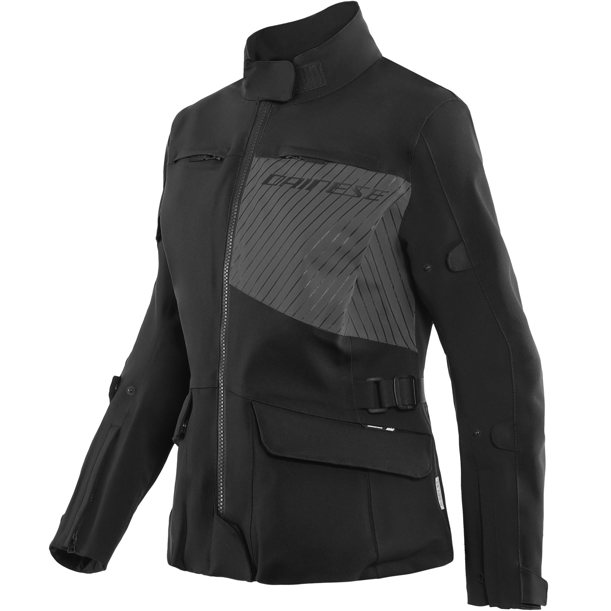 Dainese Ladies Tonale D-Dry XT Textile Jacket - Black / Ebony / Black by Dainese - clearance motorcycle jacket