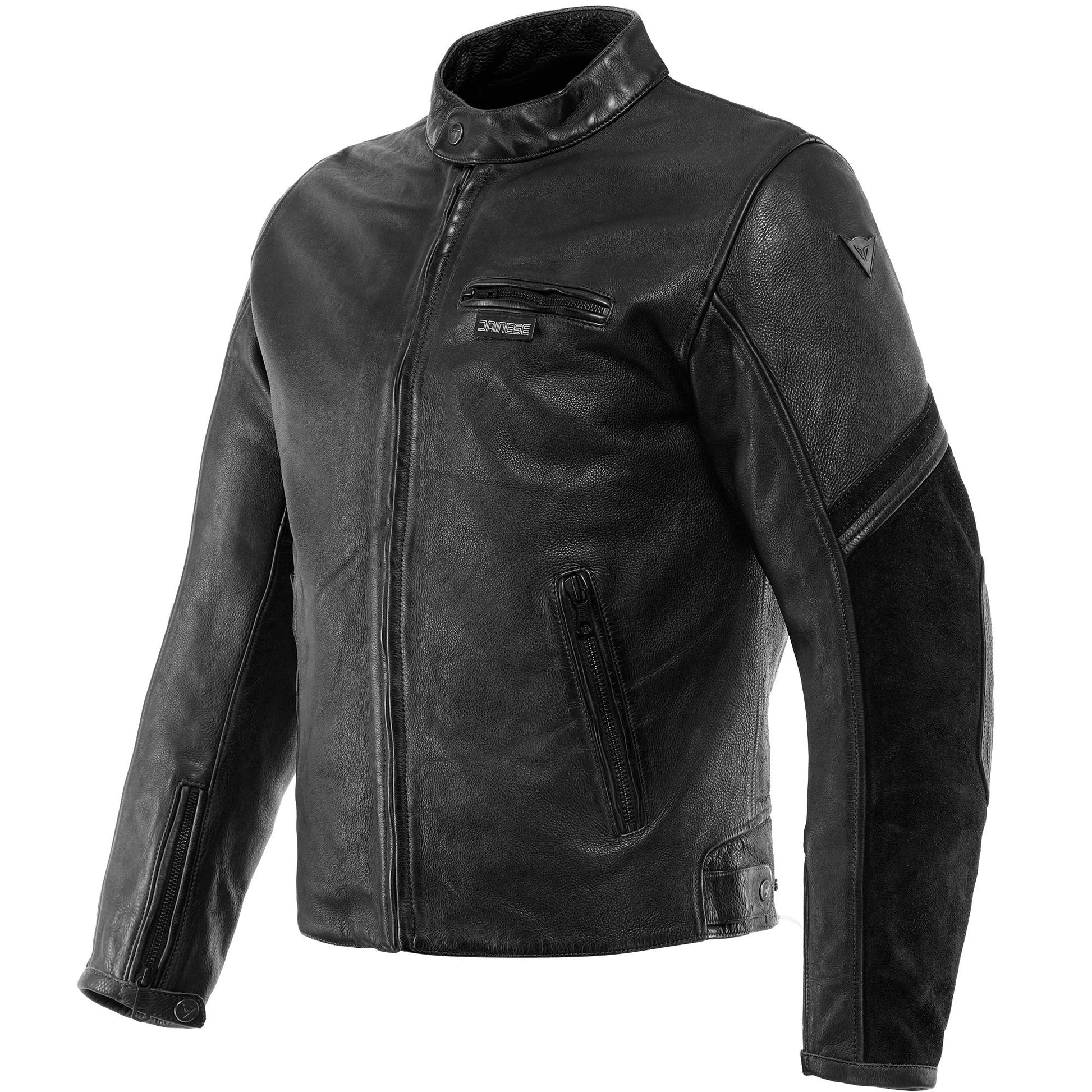 Dainese Merak Leather Jacket - Black by Dainese - clearance motorcycle jacket