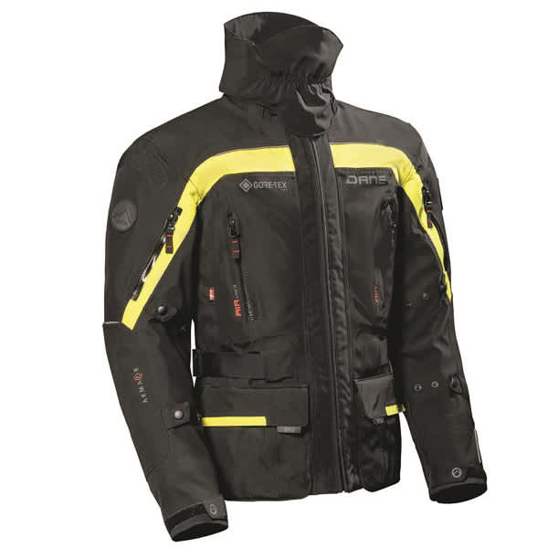 Dane Nimbus 2 Gore-Tex Pro Textile Jacket - Black / Yellow by Dane - clearance motorcycle jacket