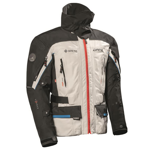 Dane Nimbus 2 Gore-Tex Pro Textile Jacket - Grey / Blue by Dane - clearance motorcycle jacket