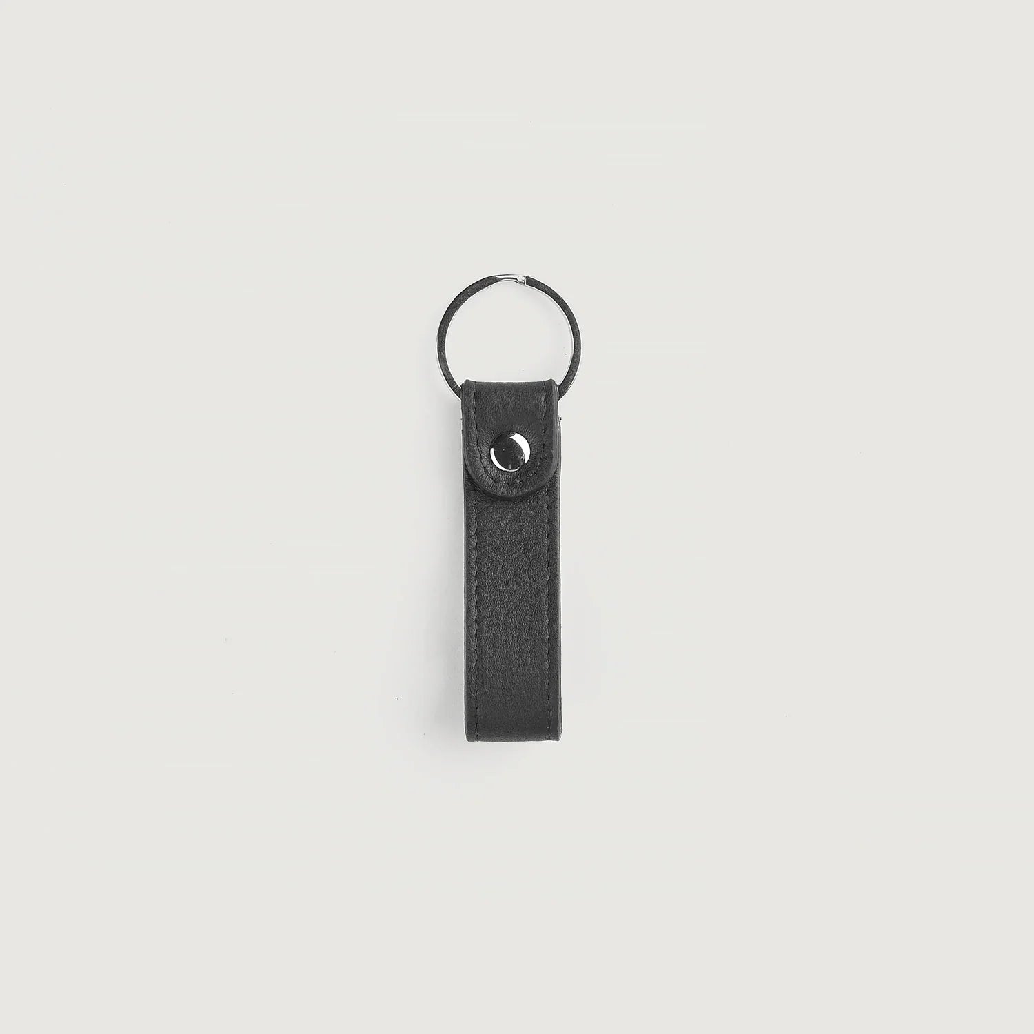 Adkins Black Leather Keychain by Dash Racegear - unisex Leather Accessories view 2