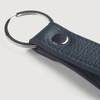 Adkins Blue Leather Keychain by Dash Racegear - unisex Leather Accessories view 6