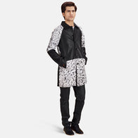 Artistry Black Dye Leather Coat by Dash Racegear - men Jacket view 3