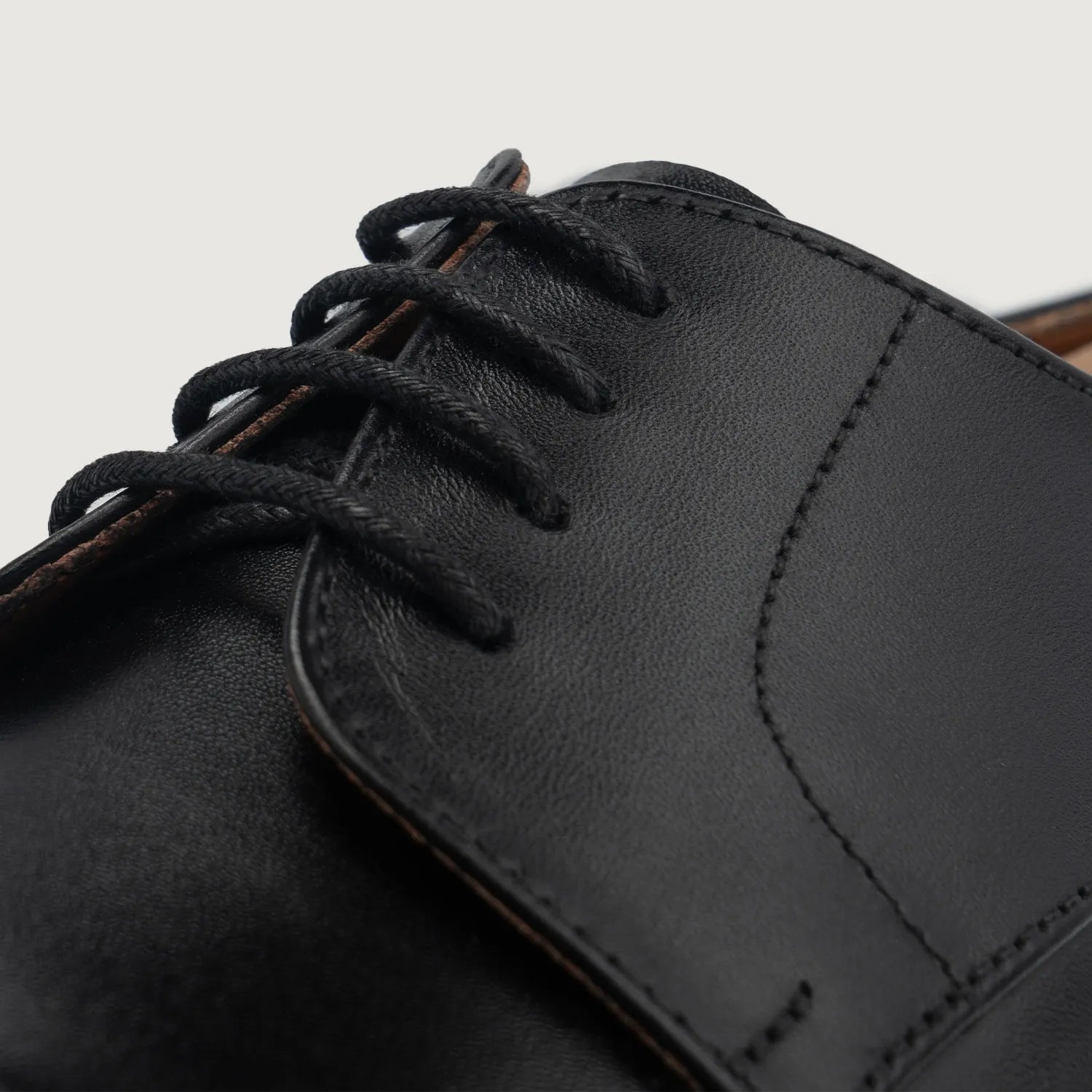 Attorney Derby Black Leather Shoes by Dash Racegear - men Leather Shoes view 4