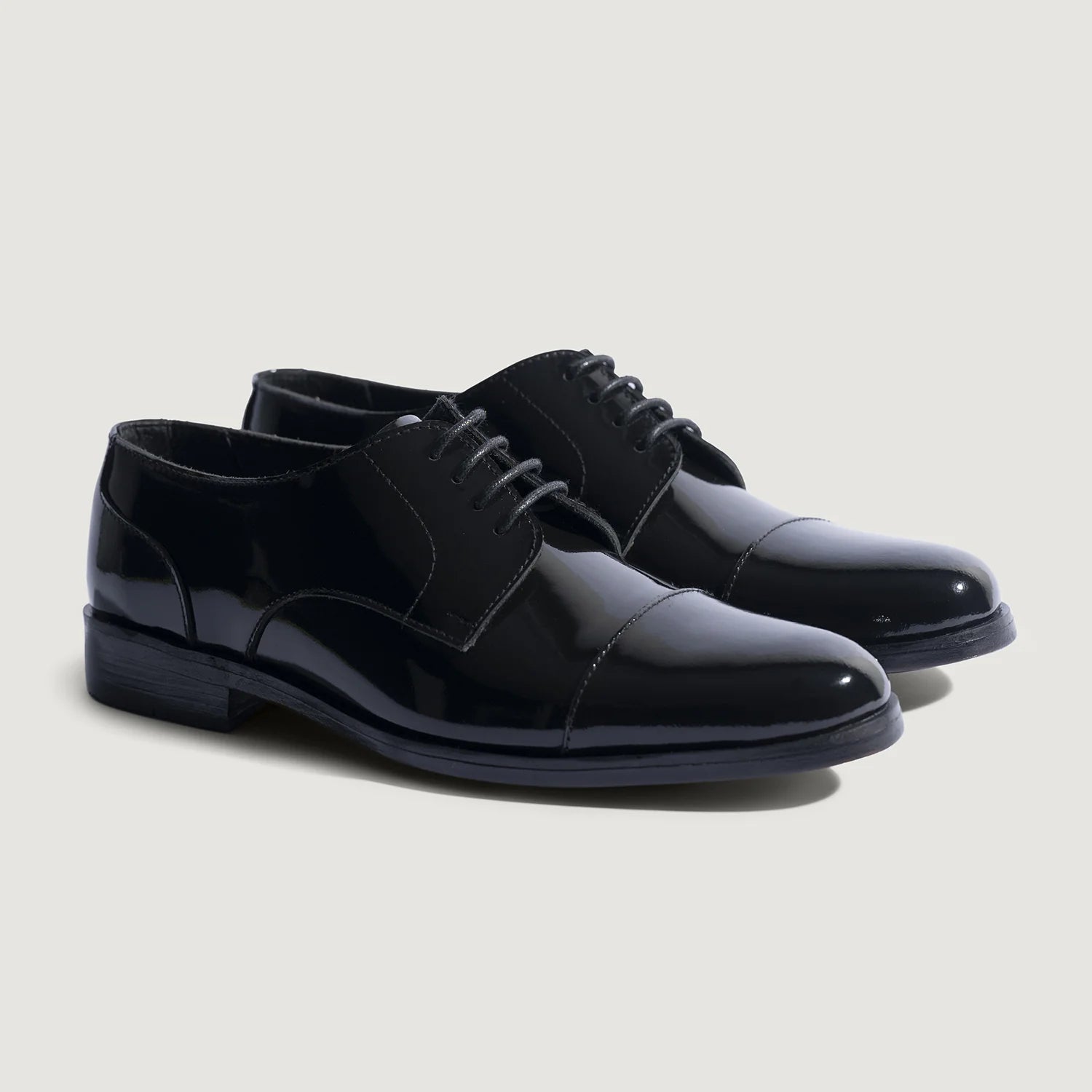 Attorney Derby Black Patent Leather Shoes by Dash Racegear - men Leather Shoes view 1