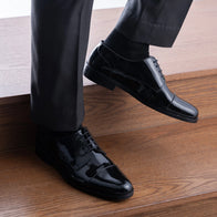 Attorney Derby Black Patent Leather Shoes by Dash Racegear - men Leather Shoes view 10