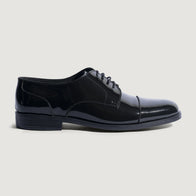 Attorney Derby Black Patent Leather Shoes by Dash Racegear - men Leather Shoes view 2