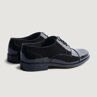 Attorney Derby Black Patent Leather Shoes by Dash Racegear - men Leather Shoes view 4