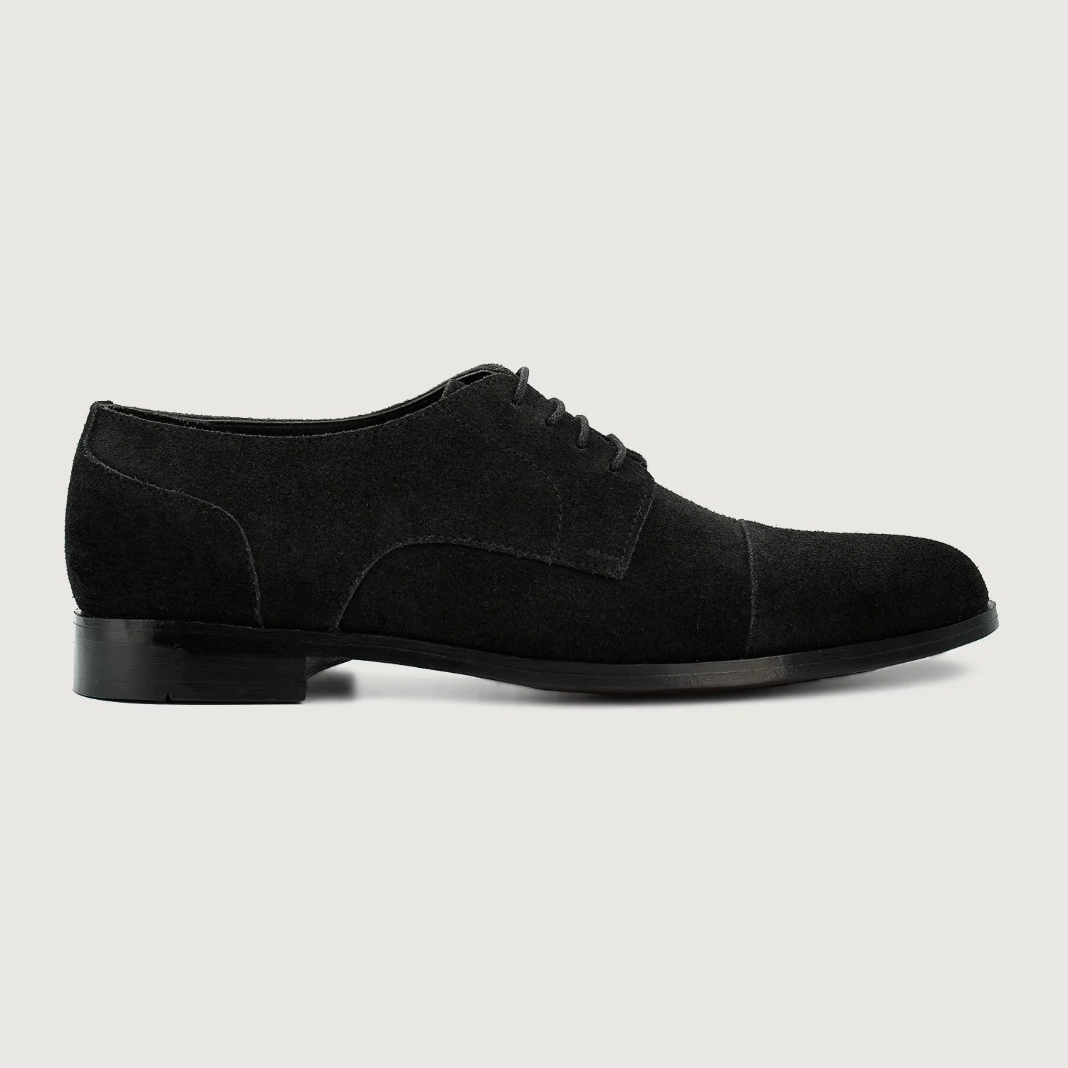 Attorney Derby Black Suede Leather Shoes by Dash Racegear - men Leather Shoes view 2