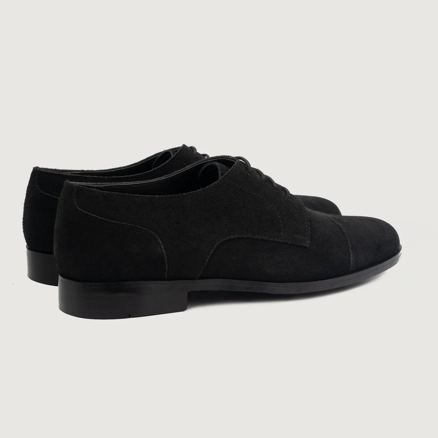 Attorney Derby Black Suede Leather Shoes by Dash Racegear - men Leather Shoes view 4