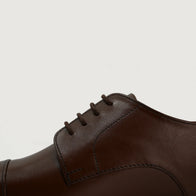 Attorney Derby Brown Leather Shoes by Dash Racegear - men Leather Shoes view 6