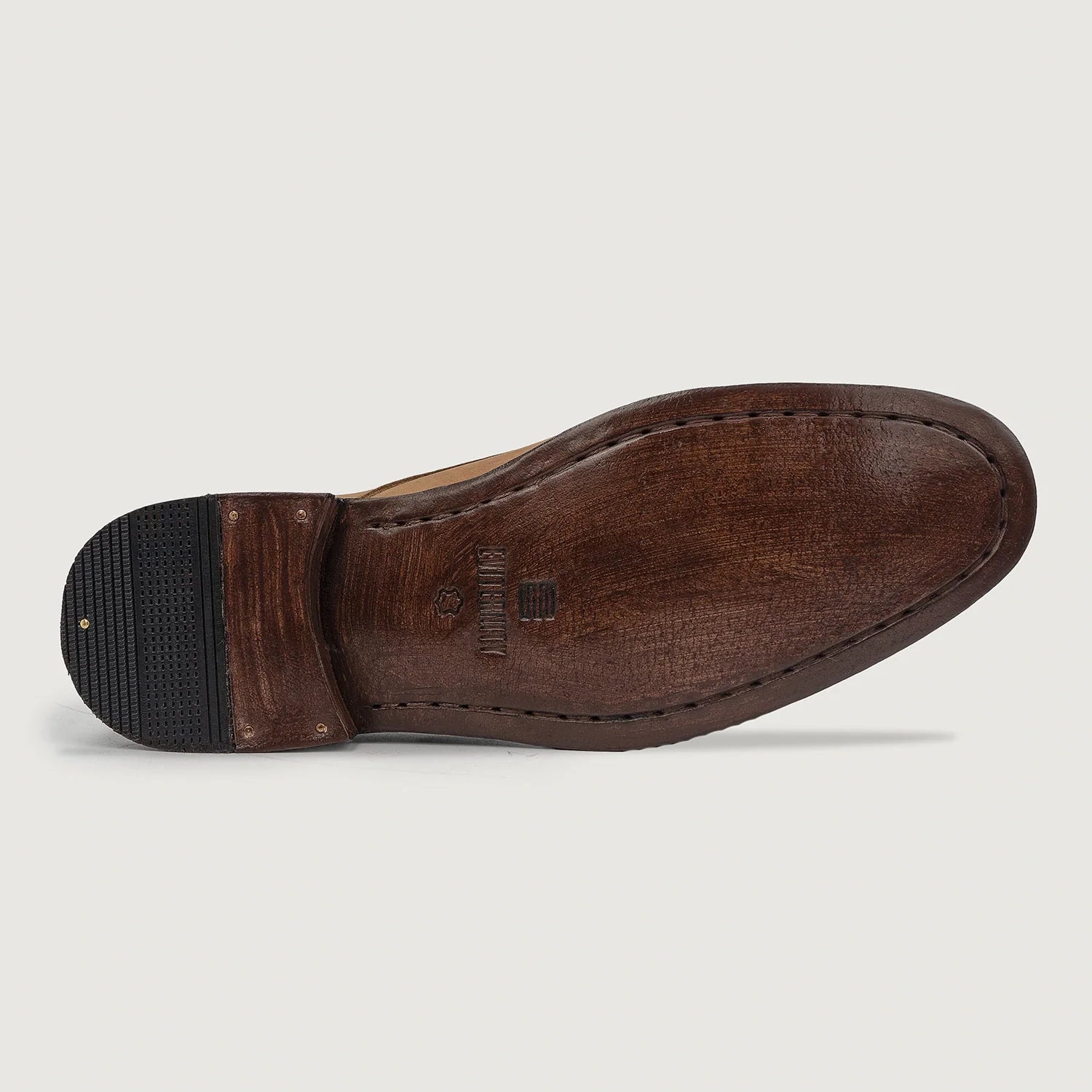 Attorney Derby Brown Nubuck Leather Shoes by Dash Racegear - men Leather Shoes view 6