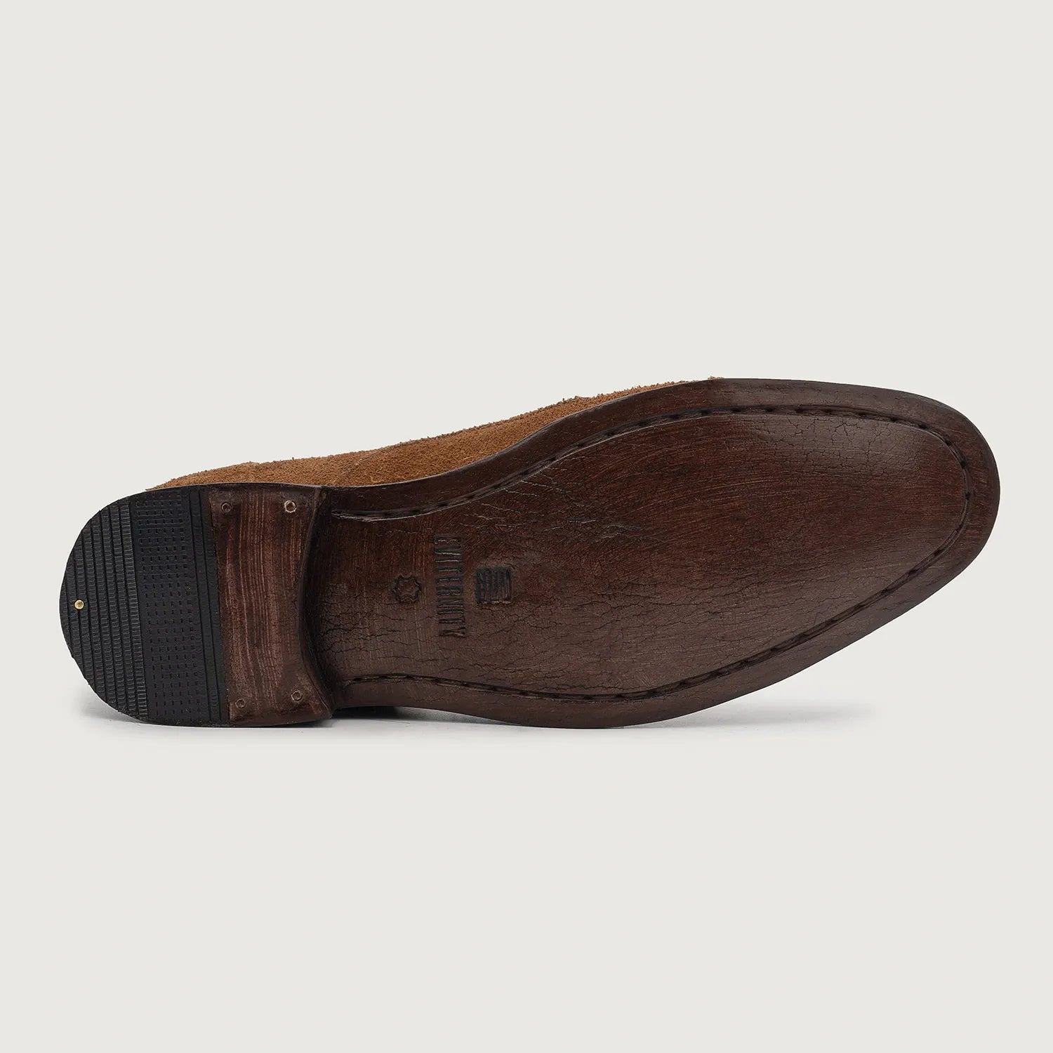 Attorney Derby Brown Suede Leather Shoes by Dash Racegear - men Leather Shoes view 6