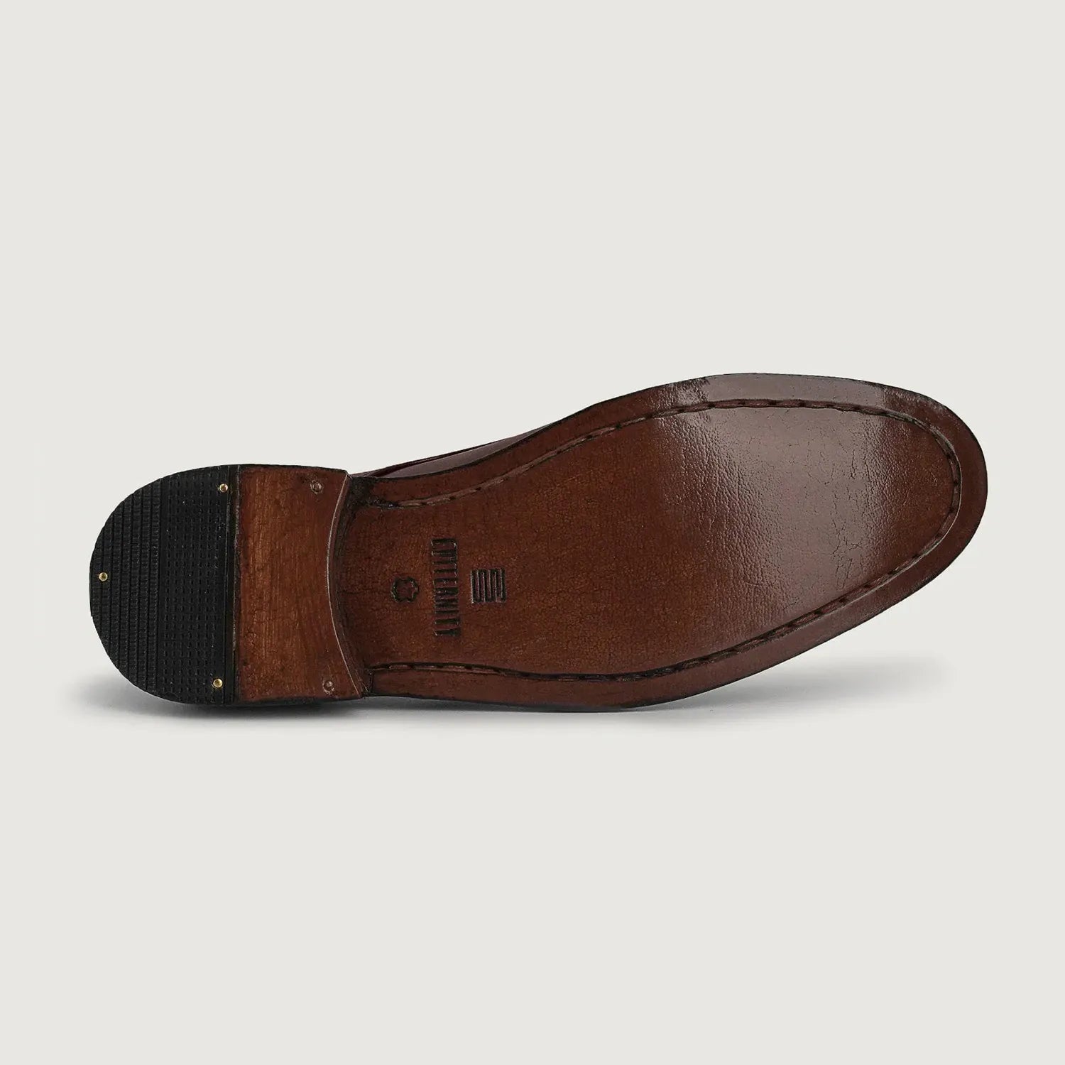 Attorney Derby Maroon Leather Shoes by Dash Racegear - men Leather Shoes view 6