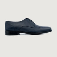 Attorney Derby Midnight Blue Leather Shoes by Dash Racegear - men Leather Shoes view 2